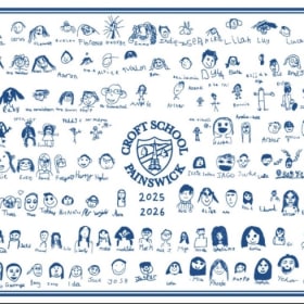 Croft School Tea Towel item