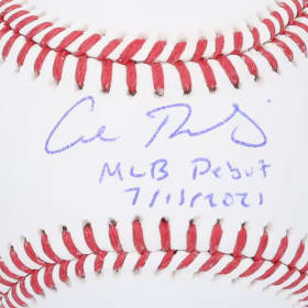 Signed Cal Raleigh Baseball item