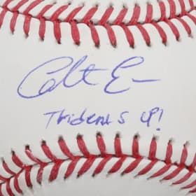 Signed Colt Emerson Baseball item