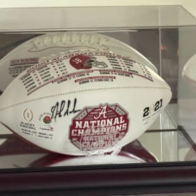 Football - Signed by Nick Saban item