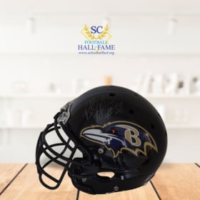 Authentic Baltimore Ravens Helmet signed by Peter Boulware item