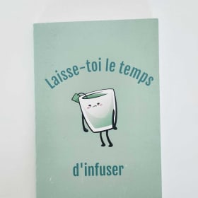 Cahier Laisse-toi le temps d'infuser item