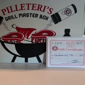 Griller's Delight - Pilleteri's Grill Master Box + $150 Gift item