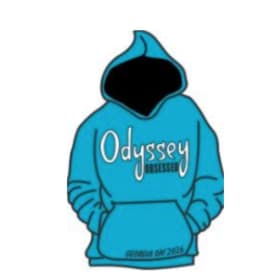 Blue Hoodie Pin item
