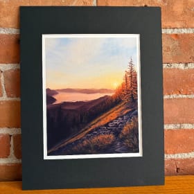 "Honeyed Glow" print from Bailey Miller item