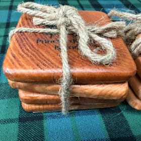 Handcrafted Prince Edward Island Wooden Coasters item