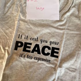IF IT COST YOUR PEACE item