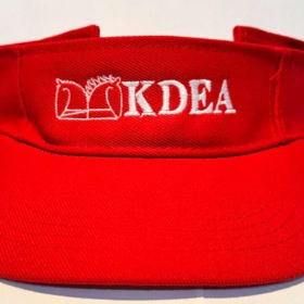 Red Embroidered Visor item