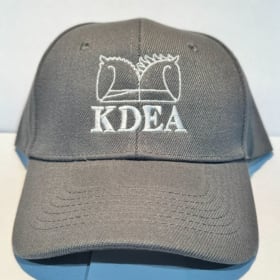 Gray Embroidered Baseball Cap item