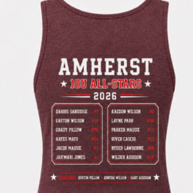 12U - AYB - Roster Tank Top (Maroon) item