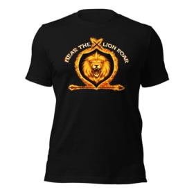 T-SHIRT LIONS ABLAZE item