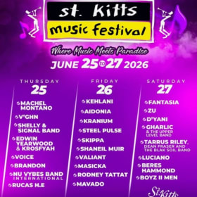 Two Tickets to Night 2 of the St. Kitts Music Festival item