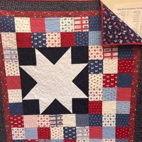 Patriotic Star Quilt - 3 tickets! item