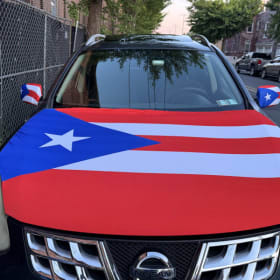 Flag Bumper and Mirros PR flag set item