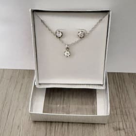 Pendant Necklace and Earring Set item