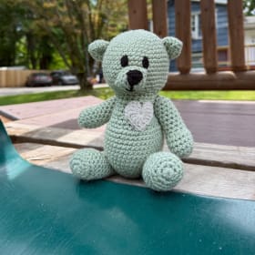 Sage the Peaceful Crochet Bear item