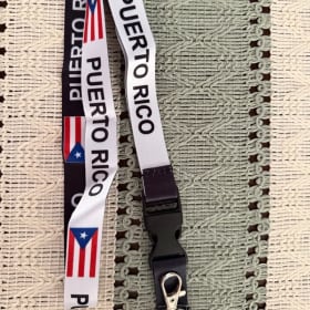 Lanyard badge holder item