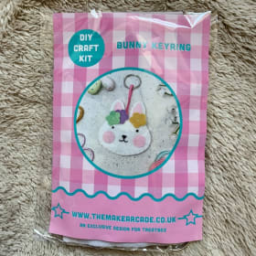 DIY bunny keyring item