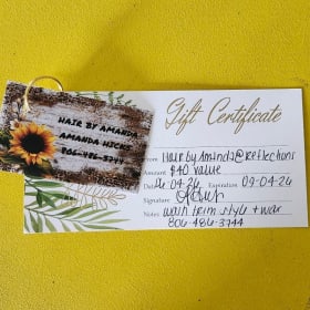 $40 toward Wash, Trim, Syle, and Wax item