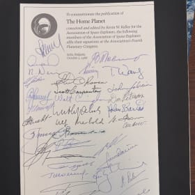 The Home Planet Book, Signed by 40 different Astronauts item