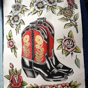 MICHAEL MATHESON, "ACME BOOTS" item