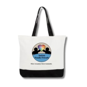 Autism Family Friends Tote Bag item