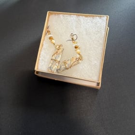 Lupine Road Design Stone Earrings item