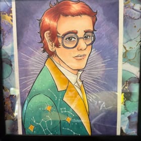 Elton John Print item