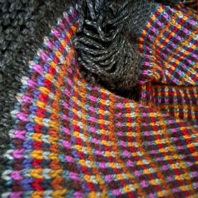Hand Knitted Blanket item