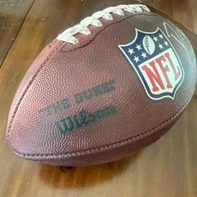 Signed Detroit Lions Football item