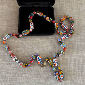 Vintage Murano Millefiori Beads item