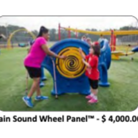 rain sound wheel panel item