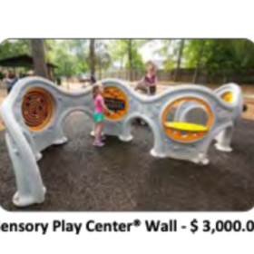 sensory play center wall item