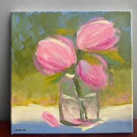 Tulips Acrylic Painting item
