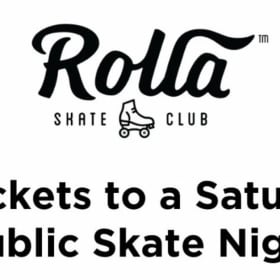 4 tickets to Saturday Public Skate Night item
