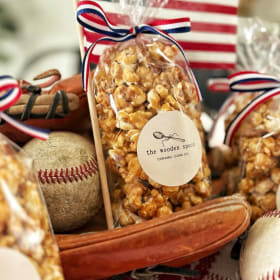The Wooden Spoon Carmel Corn Basket item