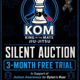 King of the Mats (KOM) - Three month Trial item