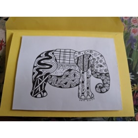 Two handmade cards item