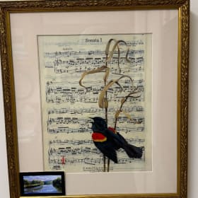 Blackbird on Bach (original) item