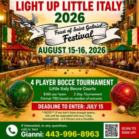 4 player Bocce Tournament item