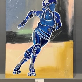 Roller Derby Painting #1 item