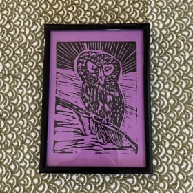 Barred Owl (purple) item