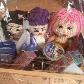Kpop Demon Hunters Crochet Doll Basket item