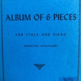 Viola/Piano pieces Sheet Music item