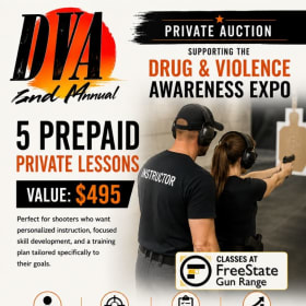 5 Prepaid Private Training Lessons item