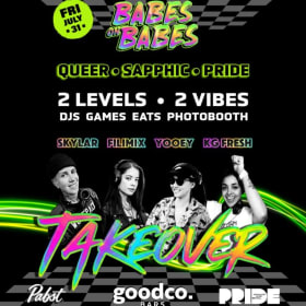 4 Tickets to Babes on Babes Pride Friday Aug 31st Party item