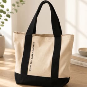 Small Black Tote Bag item