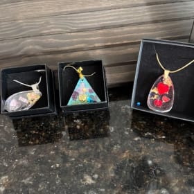 Mom Resin Necklace item