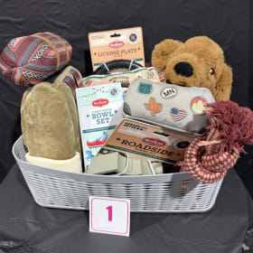 Photo of Dog Toy Basket
