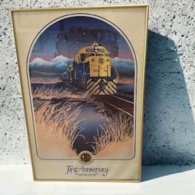 1st Anniversary Alaska Railroad Print item